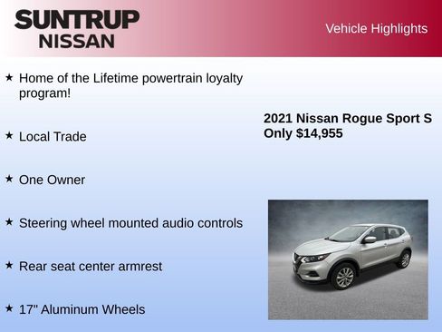 Used 2021 Nissan Rogue Sport S image 8
