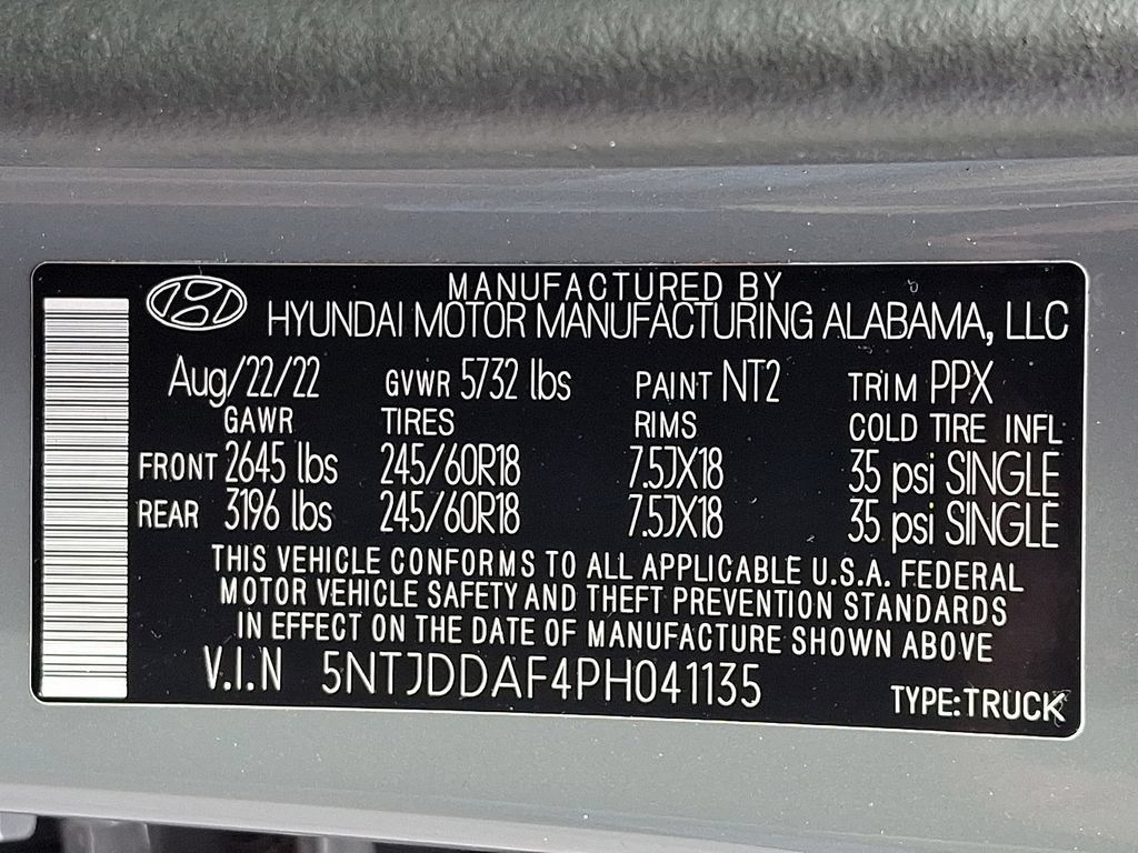 Used 2023 Hyundai Santa Cruz SEL Premium AWD/4WD image 20