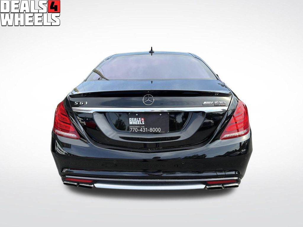 Used 2015 Mercedes-Benz S 63 AMG 4MATIC Sedan w/ Executive Rear Seat Package image 4