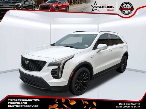 Certified 2022 Cadillac XT4 Sport w/ LPO, ONYX Package FWD image 1