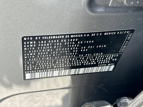 New 2026 Volkswagen Taos S FWD image 23