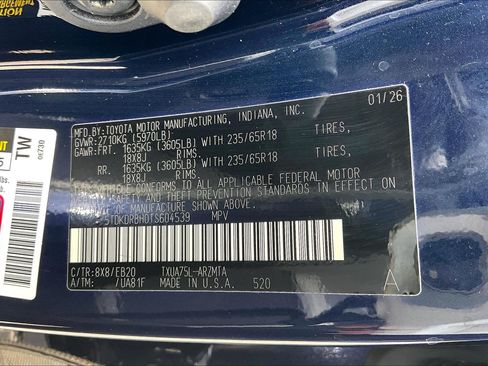 Used 2026 Toyota Highlander XLE AWD/4WD image 38