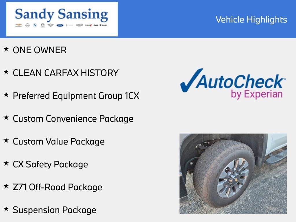 Used 2025 Chevrolet Silverado 2500 Custom w/ Custom Value Package AWD/4WD image 7