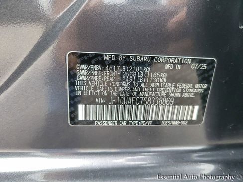 Certified 2025 Subaru Impreza 2.0i Sport w/ Popular Package #2 AWD/4WD image 21