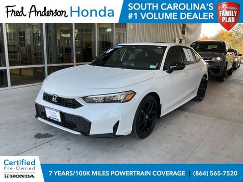 Certified 2025 Honda Civic Sport image 1