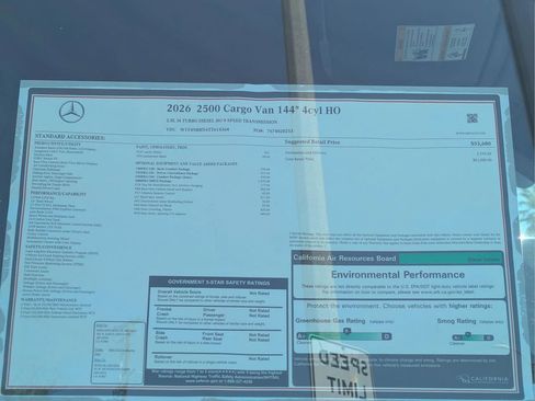 New 2026 Mercedes-Benz Sprinter 2500 image 13