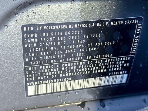 New 2025 Volkswagen Tiguan S image 26