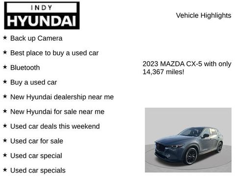 Used 2023 MAZDA CX-5 Carbon Edition AWD/4WD image 7