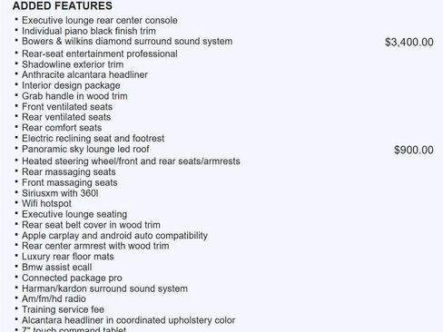 Used 2022 BMW ALPINA B7 xDrive image 20