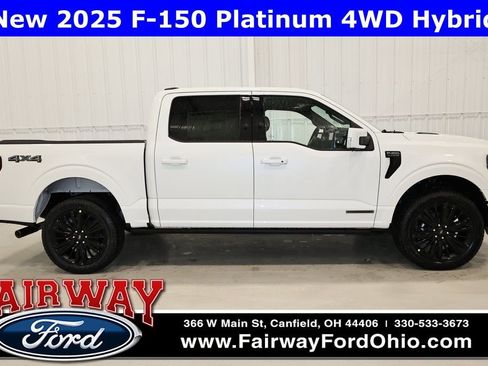 New 2025 Ford F150 Platinum w/ Equipment Group 702A High image 1