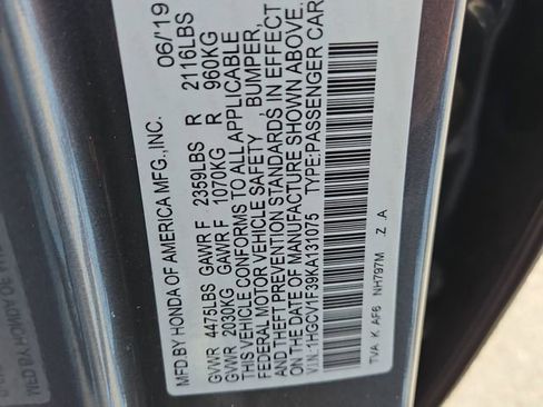 Used 2019 Honda Accord Sport image 31