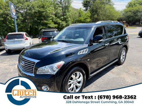 Used 2014 INFINITI QX80 4WD Luxe w/ Theater Package image 10