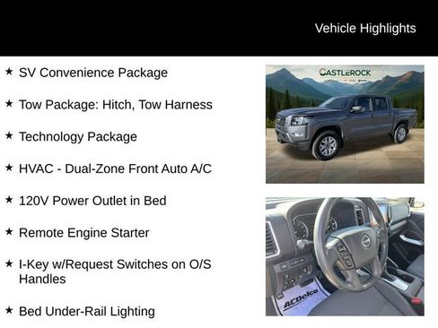 Used 2023 Nissan Frontier SV w/ SV Convenience Package image 8
