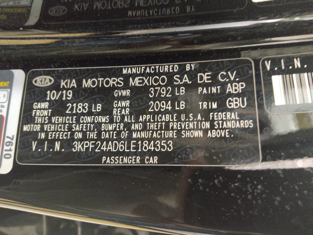 Used 2020 Kia Forte LXS FWD image 33