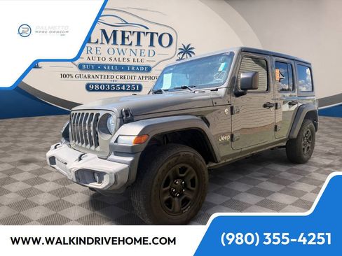 Used 2021 Jeep Wrangler Unlimited Sport AWD/4WD image 5