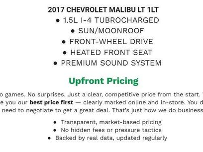 Used 2017 Chevrolet Malibu LT w/ Leather Package