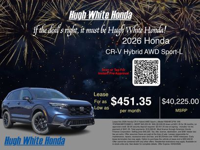 New 2026 Honda CR-V Sport-L