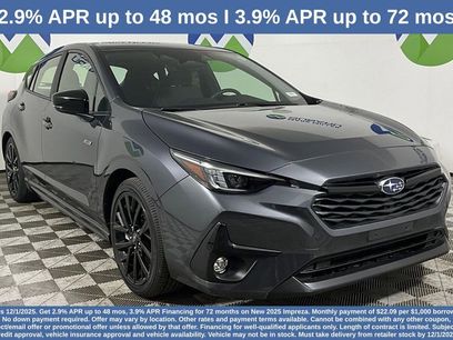 New 2025 Subaru Impreza RS
