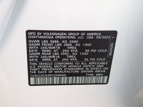 Used 2023 Volkswagen Atlas Cross Sport SE image 22