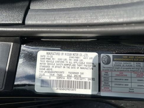 Used 2023 Nissan Z w/ Floor Mat Package (L93) RWD image 41