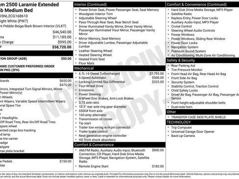 Used 2012 RAM 2500 Laramie w/ Protection Group image 21