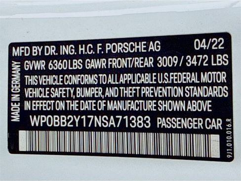 Used 2022 Porsche Taycan 4S image 34