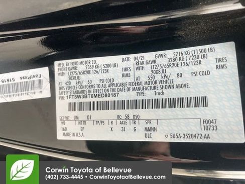 Used 2021 Ford F350 King Ranch w/ King Ranch Ultimate Package image 30