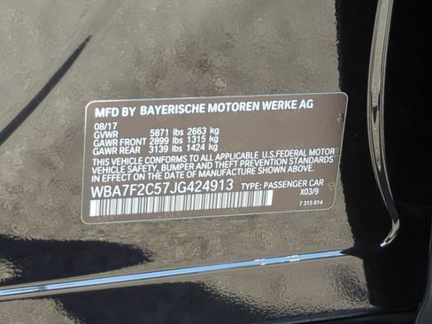 Used 2018 BMW 750i xDrive image 38