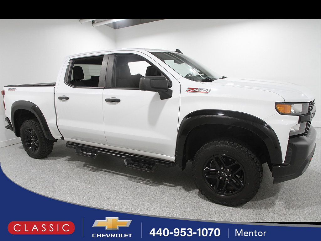 Used 2021 Chevrolet Silverado 1500 Custom Trail Boss w/ LPO, Dark Essentials Package AWD/4WD image 1