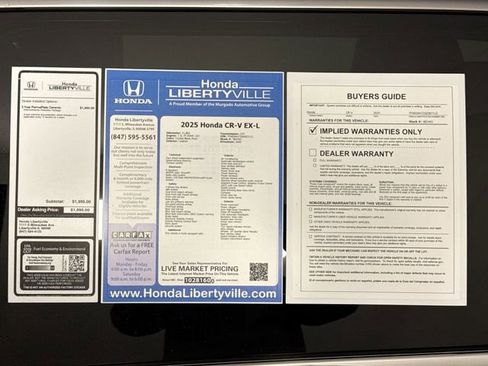 Certified 2025 Honda CR-V EX-L image 56