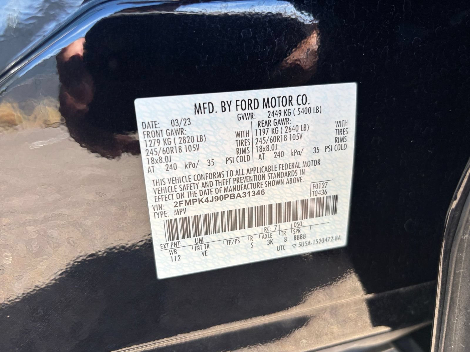 Used 2023 Ford Edge SEL AWD/4WD image 28