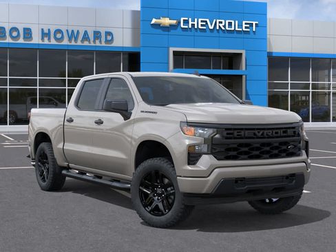 New 2026 Chevrolet Silverado 1500 Custom w/ Turbomax Blackout Package AWD/4WD image 7