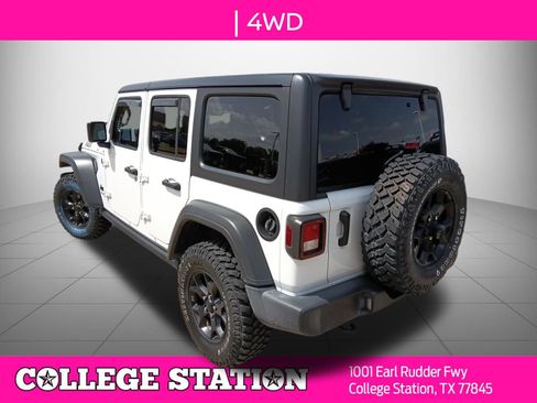 Used 2021 Jeep Wrangler Unlimited Sport AWD/4WD image 4