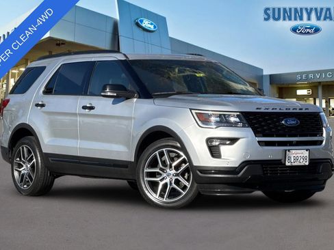 Certified 2019 Ford Explorer Sport w/ Equipment Group 401A image 1
