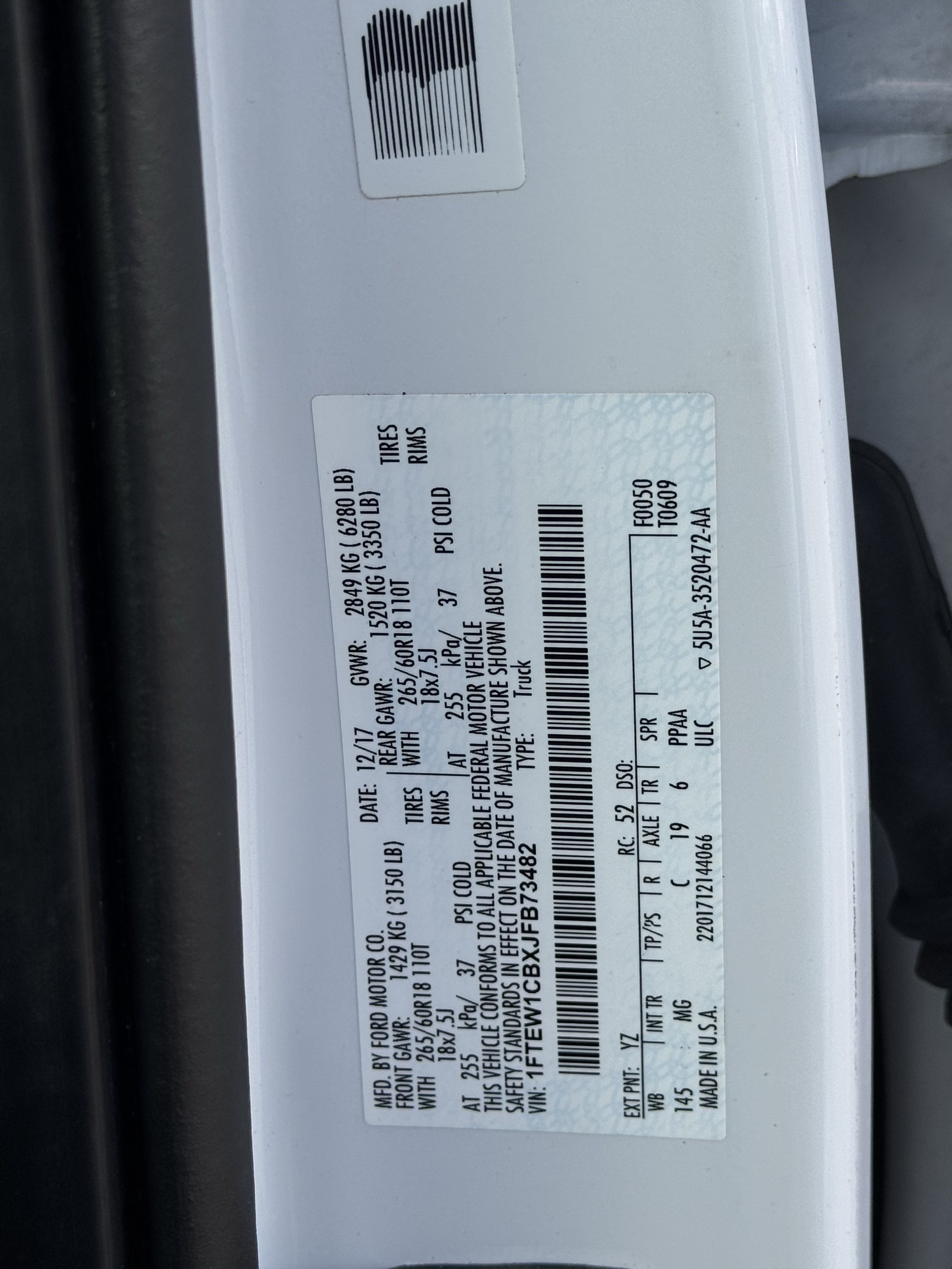 Used 2018 Ford F150 XLT w/ Equipment Group 302A Luxury RWD image 28