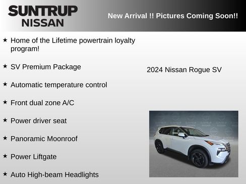 Used 2024 Nissan Rogue SV w/ SV Premium Package image 6