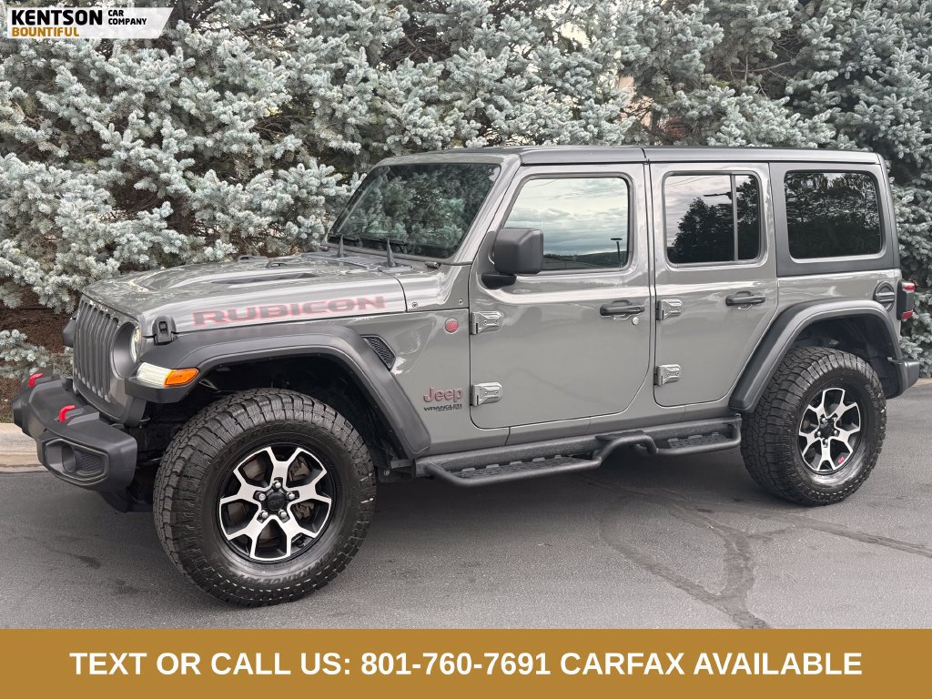 Used 2021 Jeep Wrangler Unlimited Rubicon w/ LED Lighting Group AWD/4WD image 1