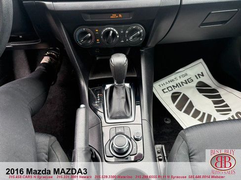 Used 2016 MAZDA MAZDA3 i Sport FWD image 19