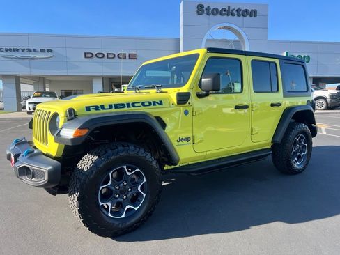 Used 2023 Jeep Wrangler Unlimited Rubicon 4xe AWD/4WD image 1