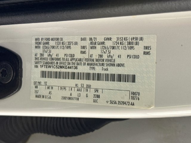 Used 2021 Ford F150 XL w/ Equipment Group 101A High RWD image 39