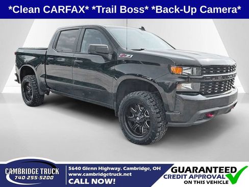 Used 2021 Chevrolet Silverado 1500 Custom Trail Boss AWD/4WD image 1