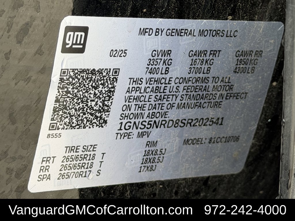 Used 2025 Chevrolet Tahoe LT RWD image 33