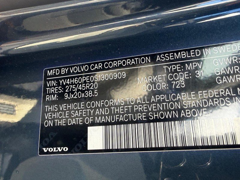 Used 2025 Volvo XC90 T8 Plus w/ Protection Package Premier AWD/4WD image 25