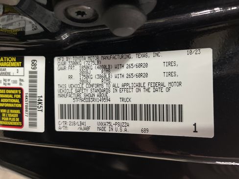 Used 2024 Toyota Tundra 1794 Edition image 29