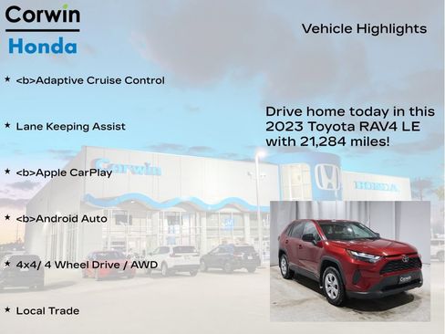 Used 2023 Toyota RAV4 LE image 6