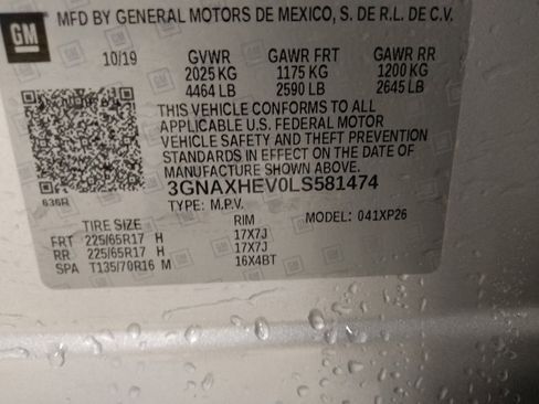 Used 2020 Chevrolet Equinox LS w/ LS Convenience Package image 33