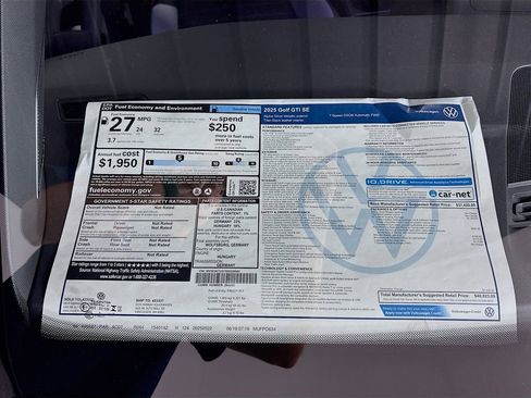 New 2025 Volkswagen GTI SE image 25