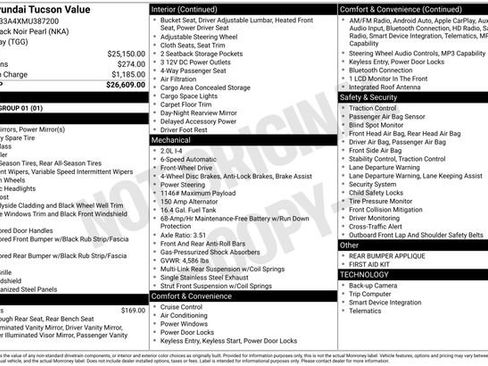 Used 2021 Hyundai Tucson Value image 30