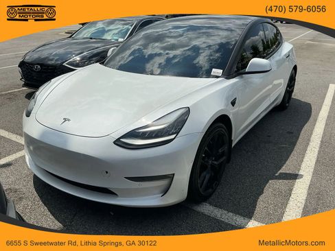 Used 2020 Tesla Model 3 Long Range AWD/4WD image 1