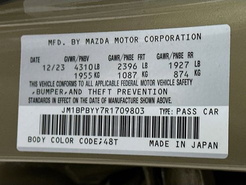 Used 2024 MAZDA MAZDA3 s image 12